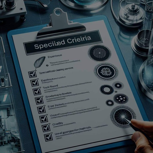 Quels critères pour la sélection d'un service de nettoyage spécialisé dans les équipements technologiques en laboratoire ?