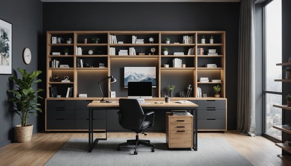 L'armoire bureau : l'alliée pour un espace de travail rangé